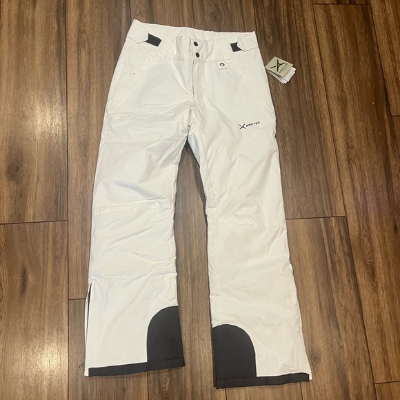 NWT Arctix White Insulated Snow Pants - Picture 8 of 16